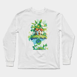 Lily Cloud House Long Sleeve T-Shirt